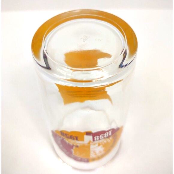 Minnesota Centennial Celebration Drinking Glass 1858-1958 Collectible Display - Picture 6 of 6